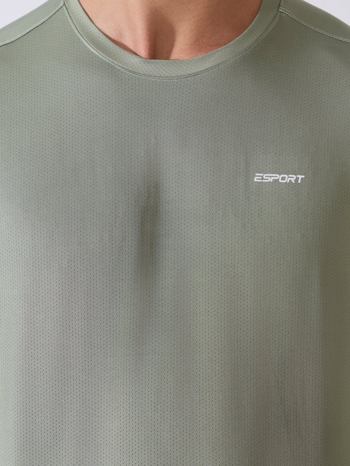 Ash - Sport Fit T-Shirt - Green - Espanshe