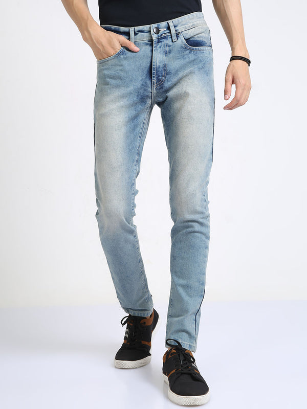 Men's Blue Shade Skinny Fit Jeans