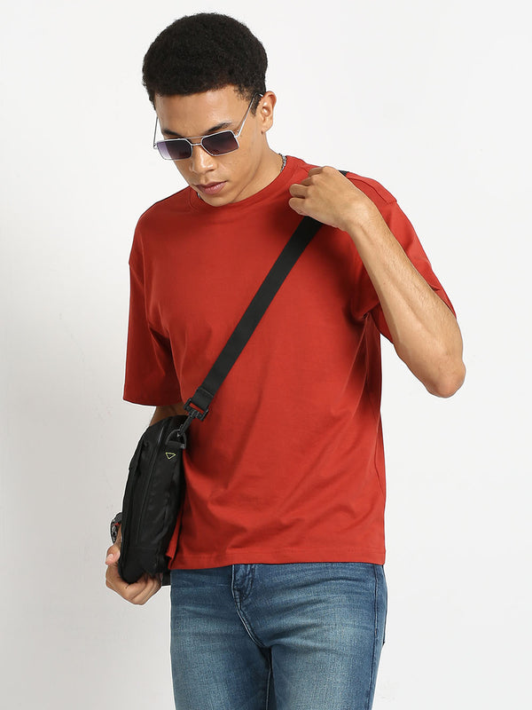 Men's Falu Red Short Sleeve T-Shirt