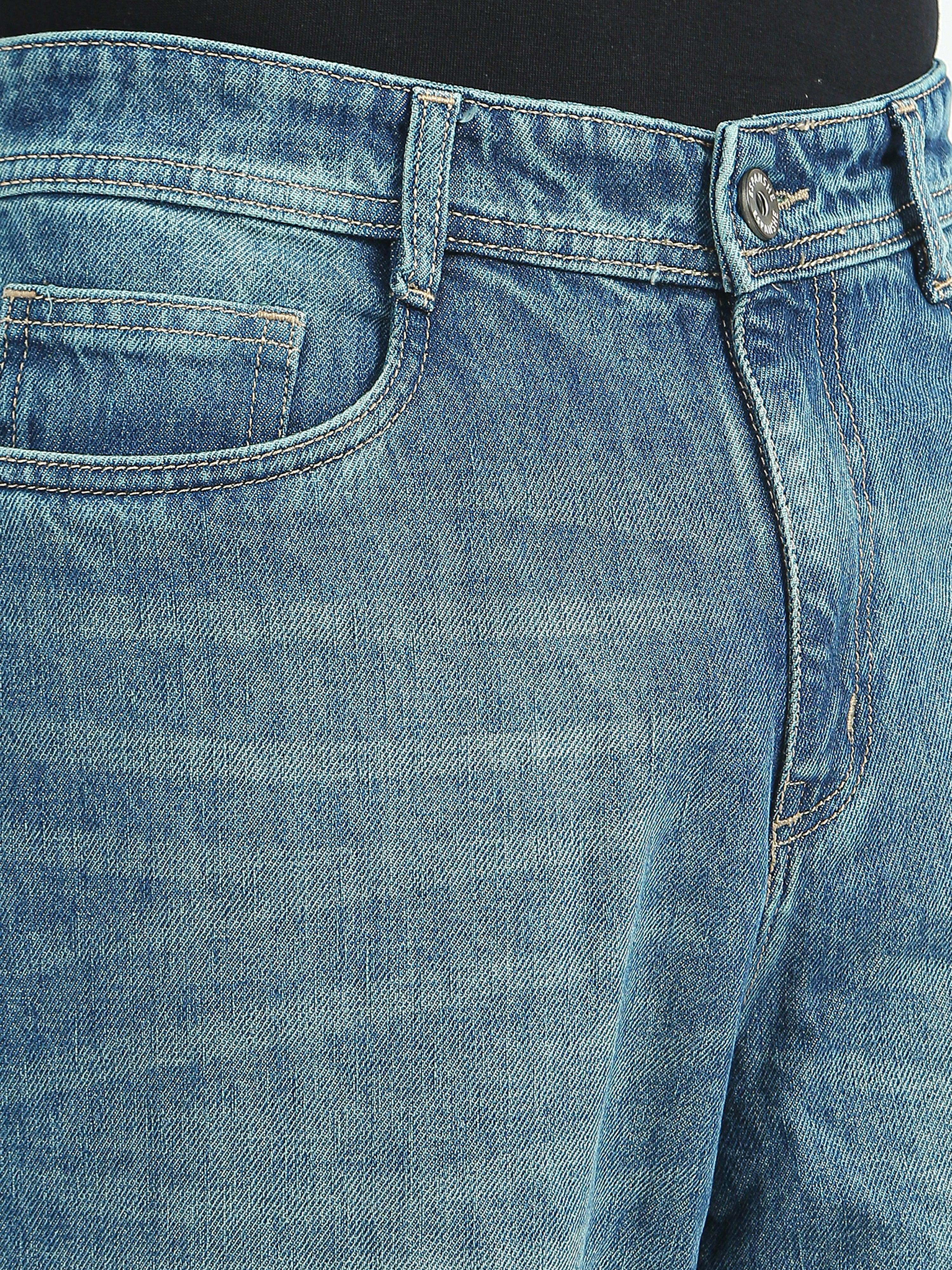 distressed jean with relaxed fit
ripped jeans for men
patched jean for men