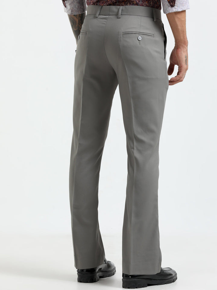 Wee Boot Cut Formal Pant - Dark Gray - Espanshe