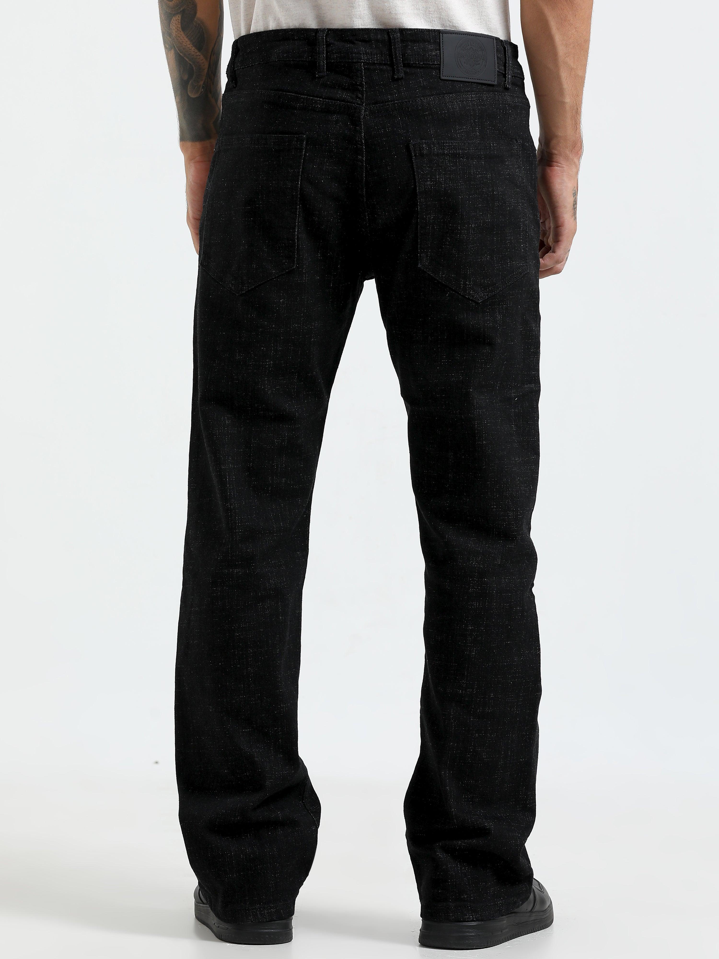 Jammy Boot Cut Jeans - Black Shade – Espanshe