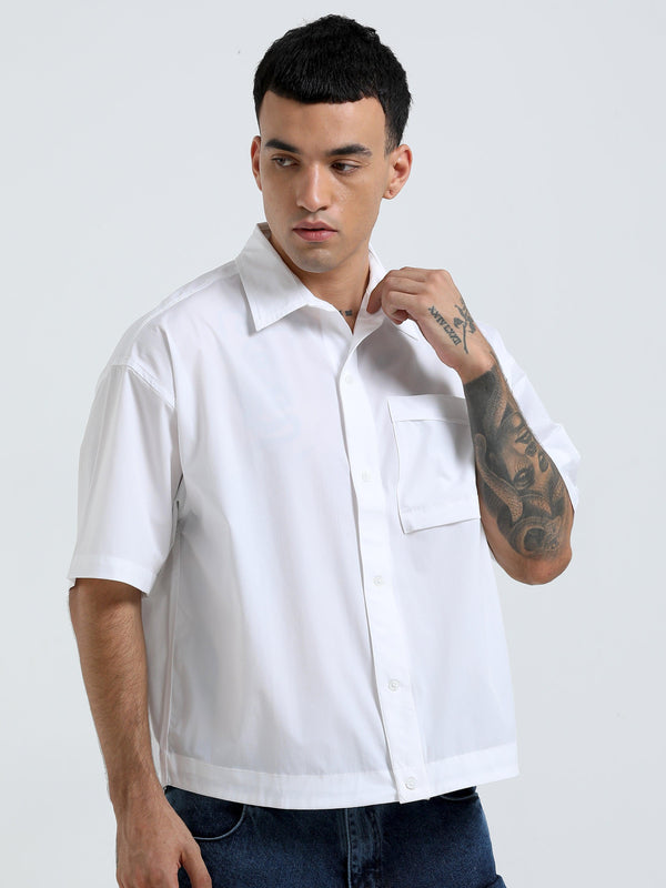 Warn NS Half Sleeve Shirt - White - Espanshe