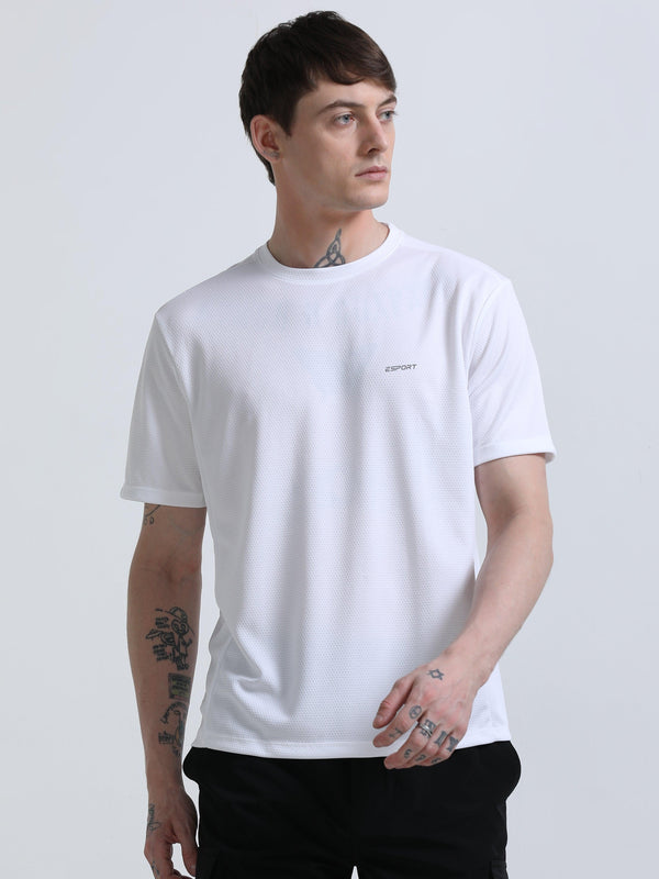 Dan E-Sport T Shirt White - Espanshe