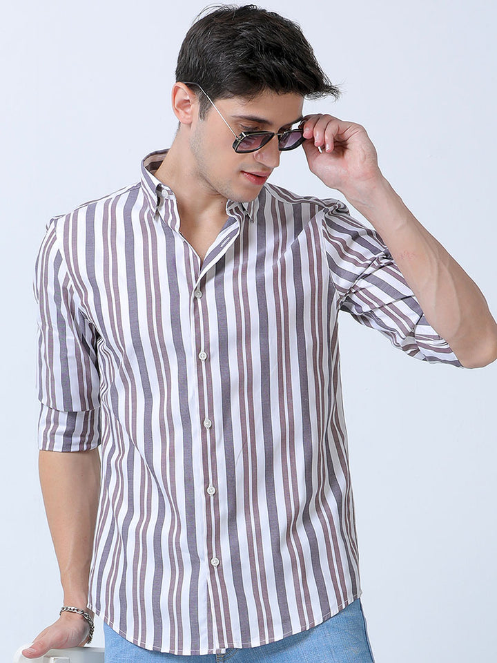 Men's Falcon Stripes Shirt