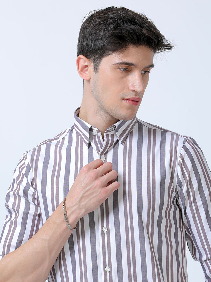 Men's Falcon Stripes Shirt
