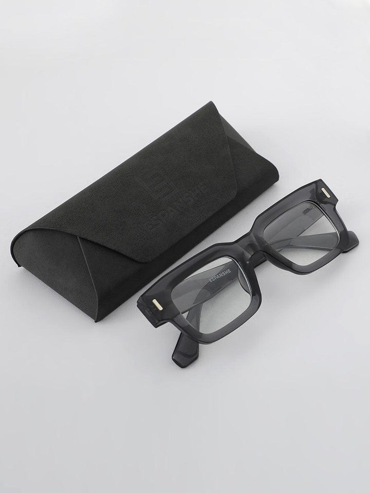 Vague Square Sunglass Gray - Espanshe