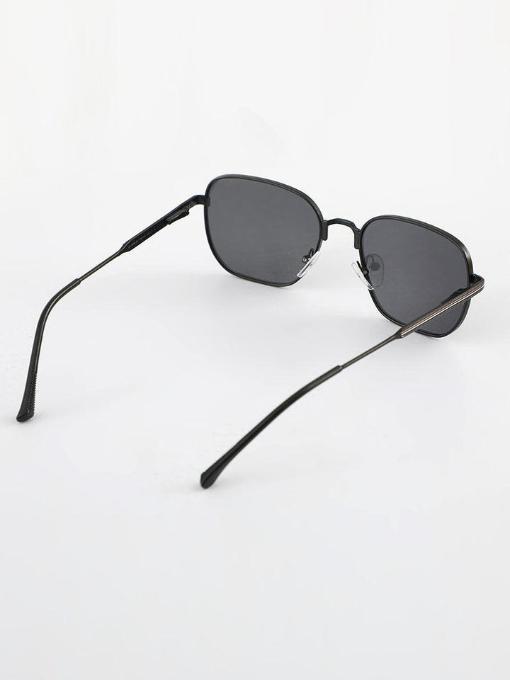 Stylish Square Sunglass - Black - Espanshe