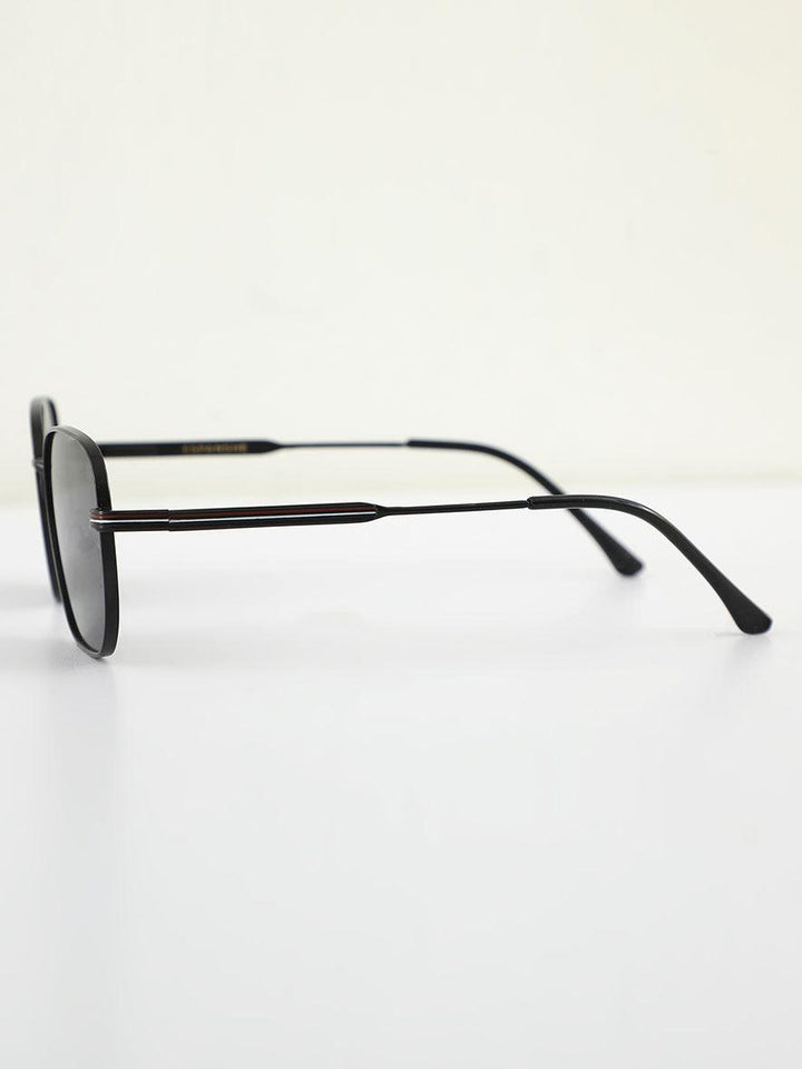 Stylish Square Sunglass - Black - Espanshe