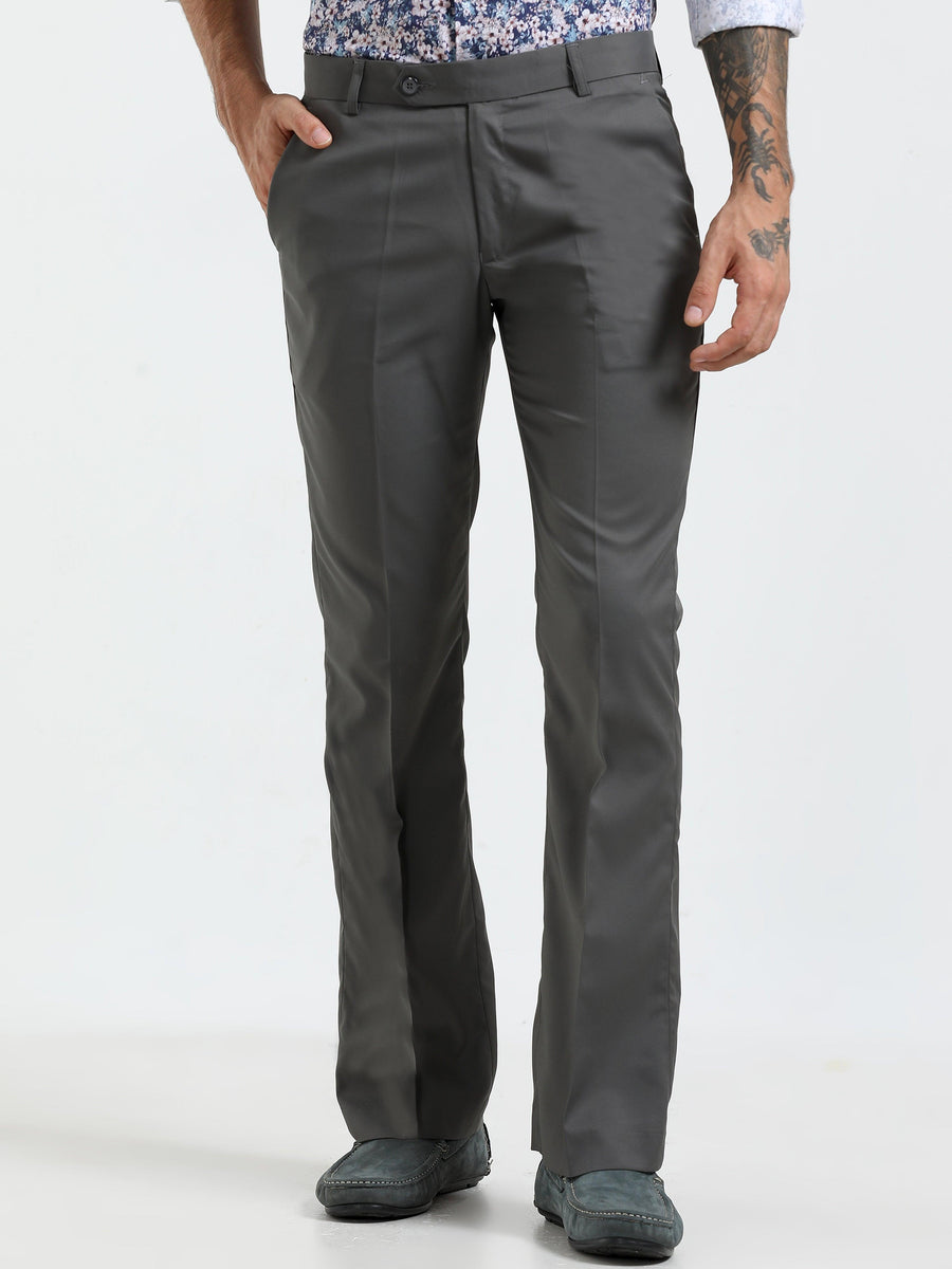 Formal boot cut pants made from rayon and polyster fabric
formal boot cut pants for men