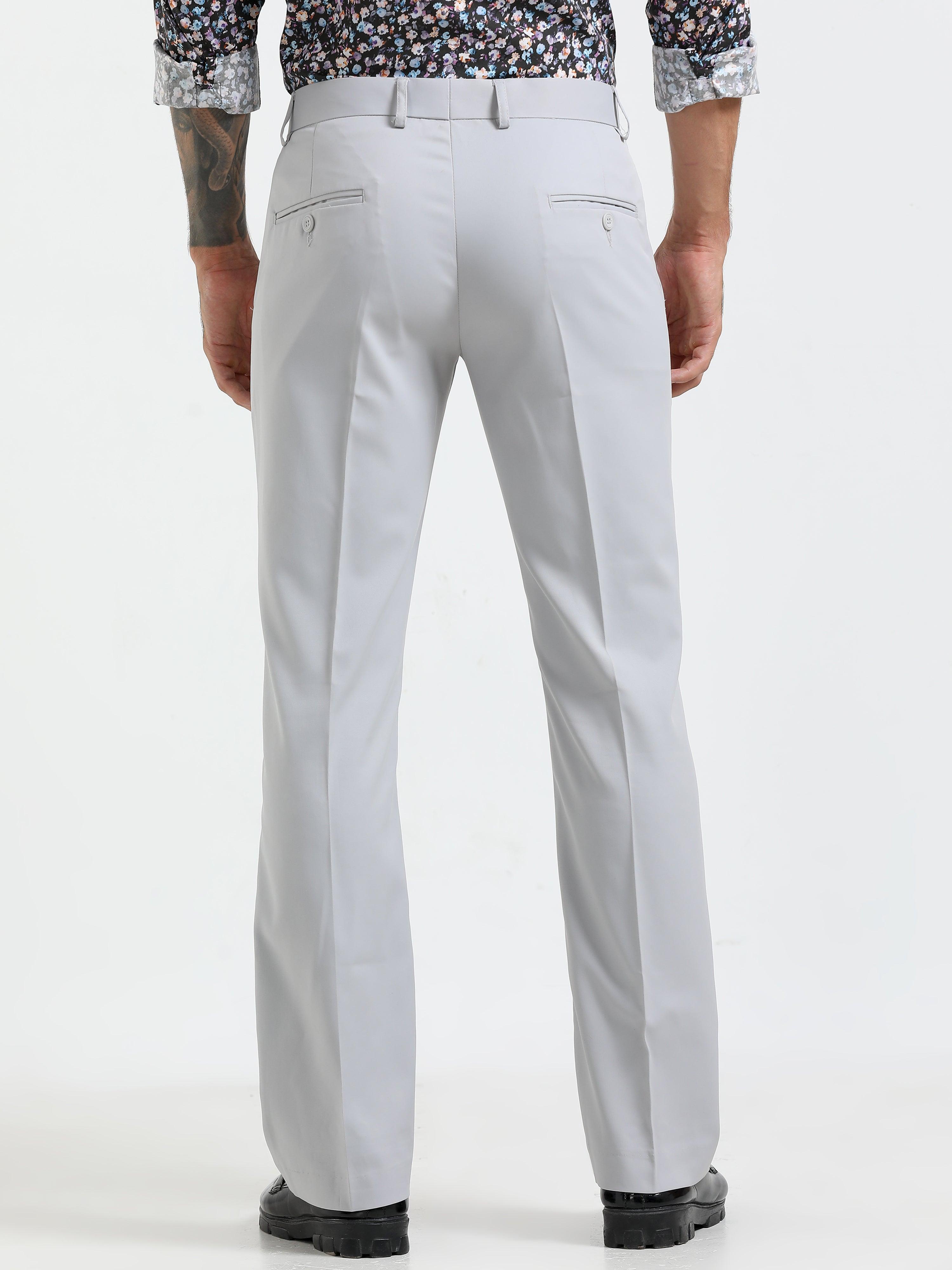 Formal boot cut pants made from rayon and polyster fabric
formal boot cut pants for men
