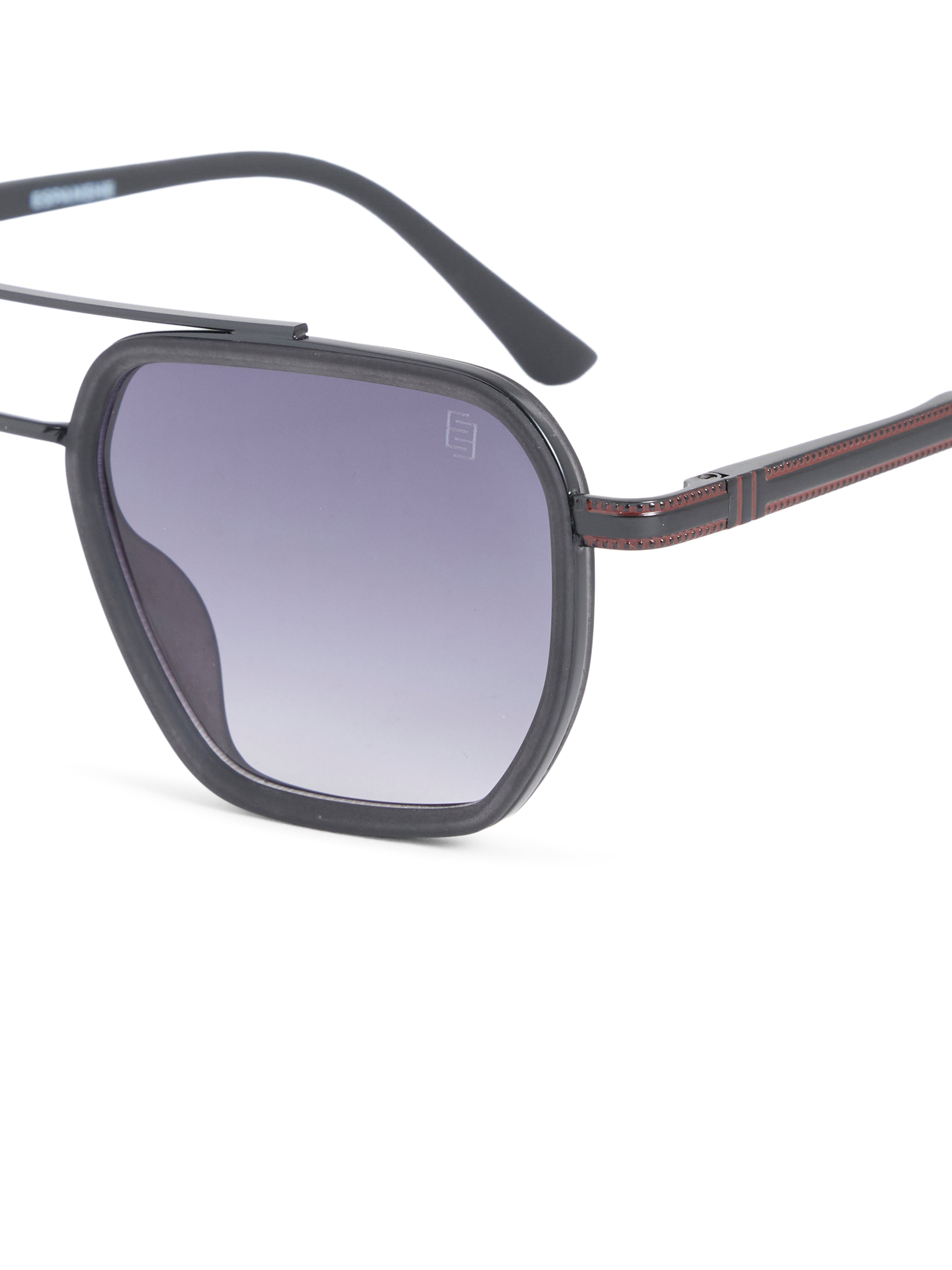Men's Square Sunglass - Black