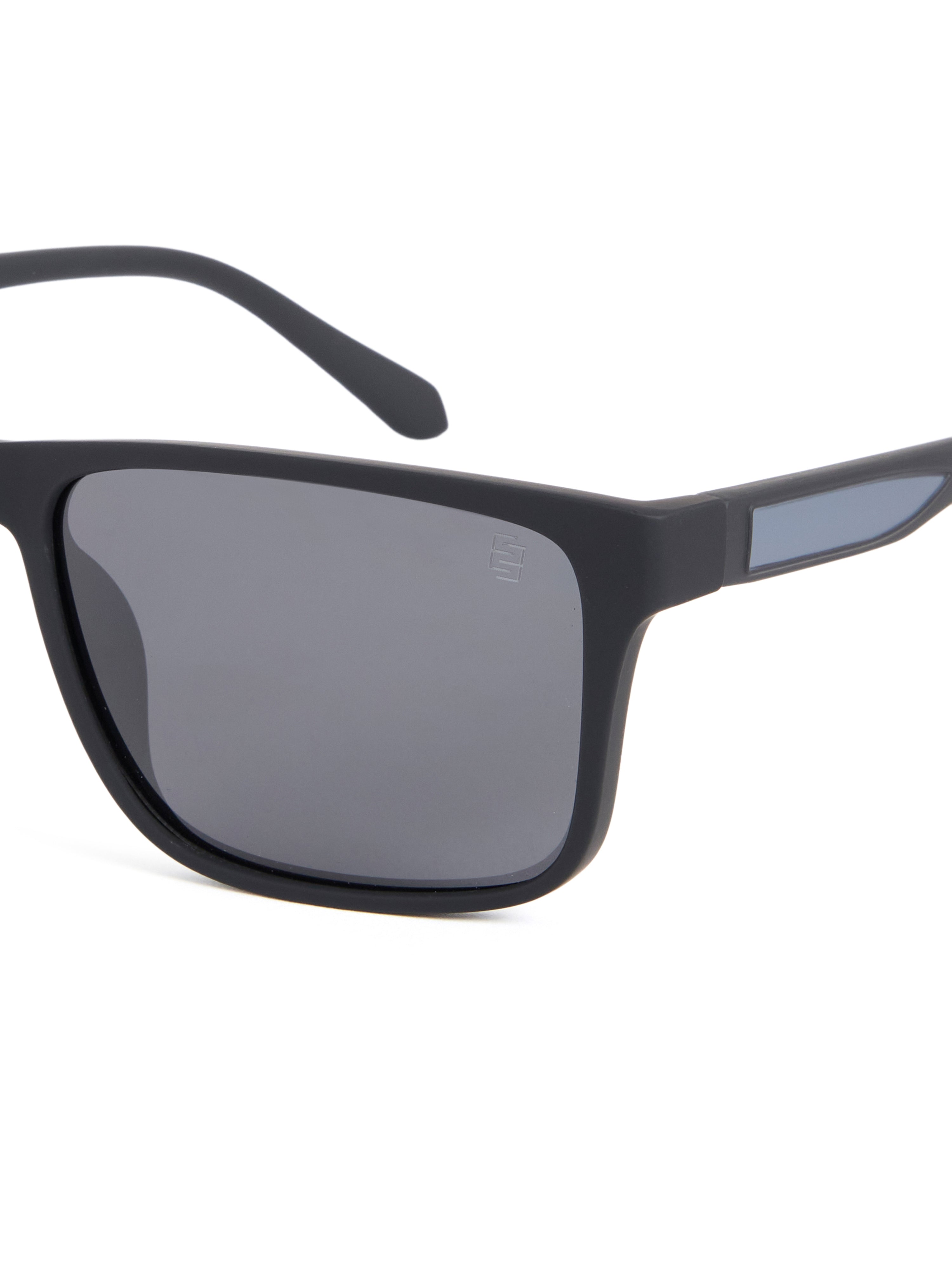 Men's Rectangle Sunglass - Black

