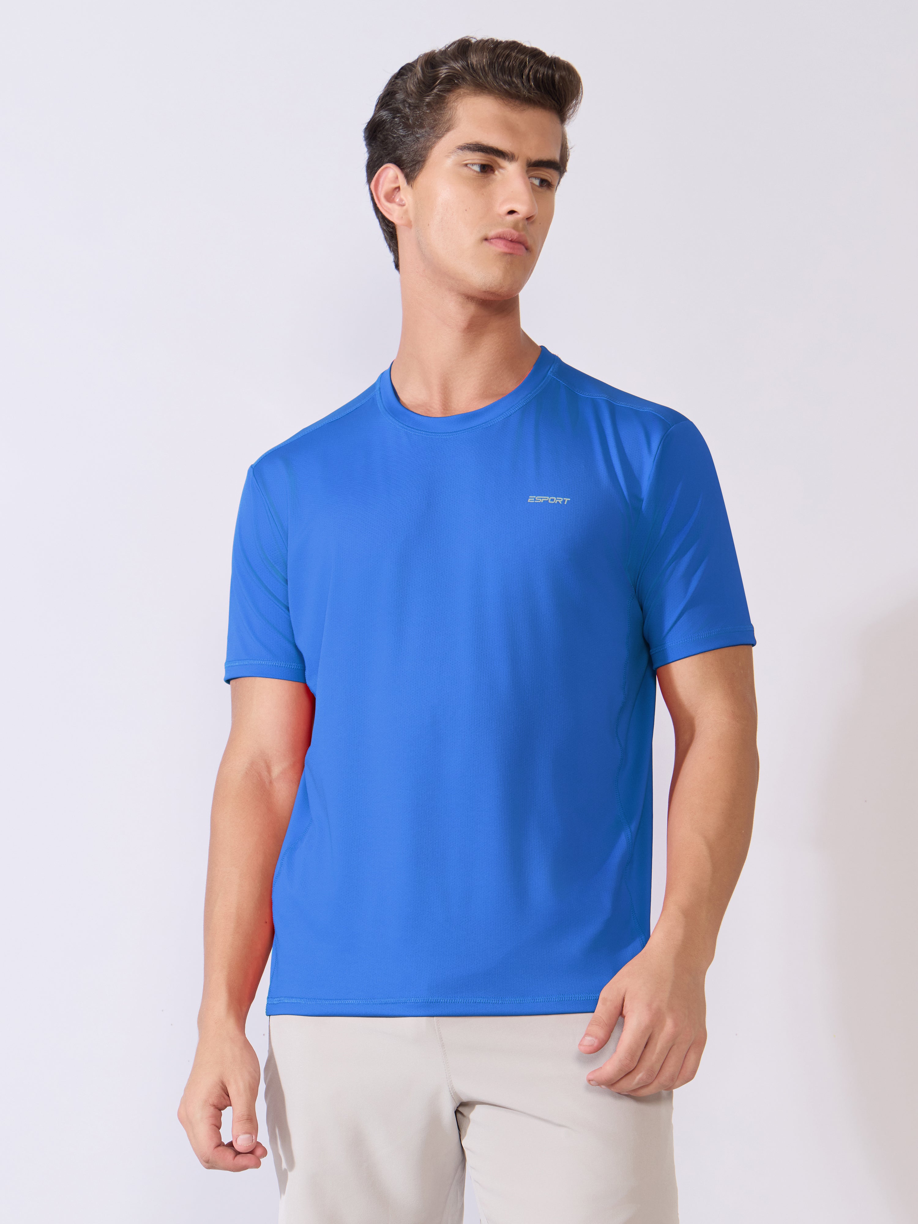 Ash - Sport Fit T-Shirt - Blue