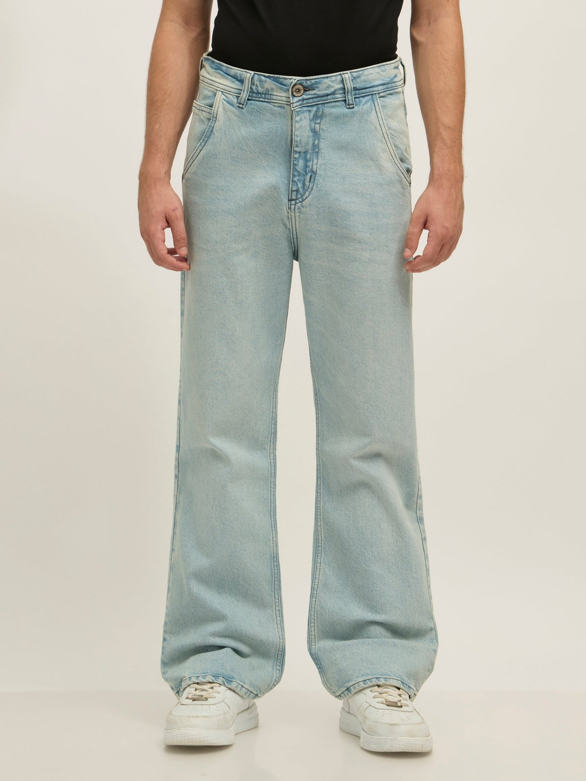 Fernando - Flared Fit Jeans - Blue Shade - Espanshe