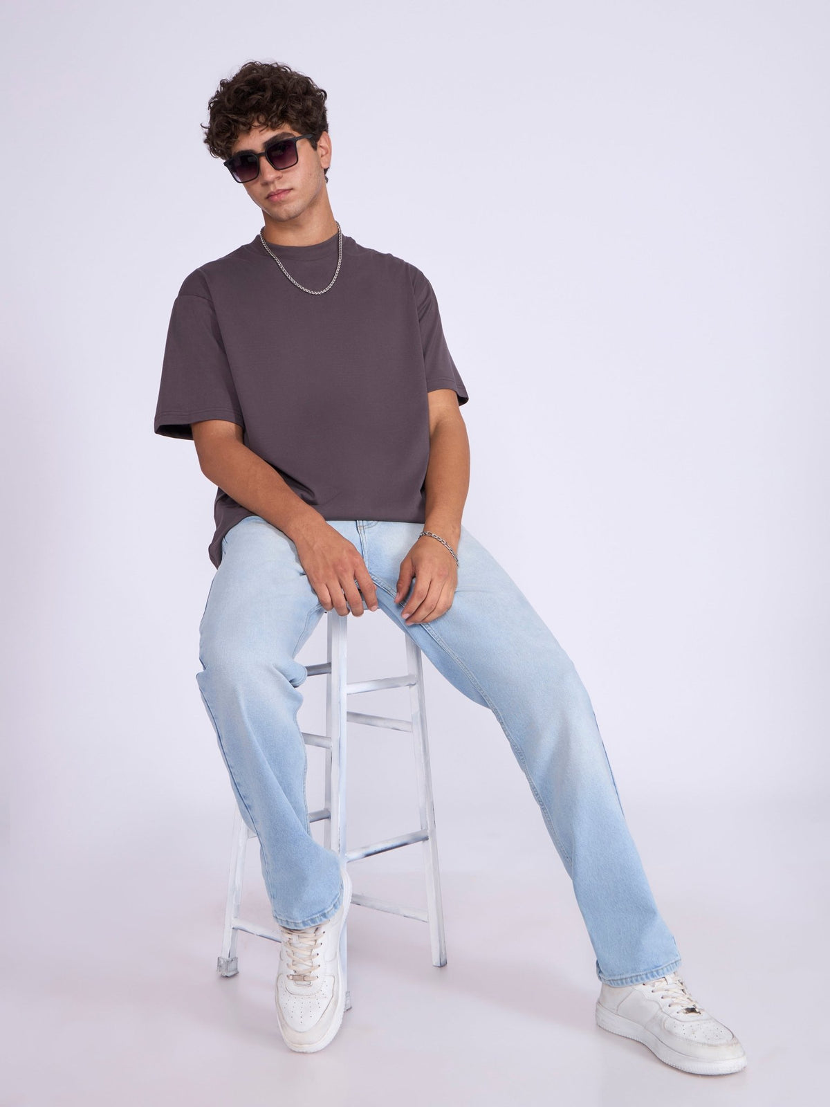 Stirling - Loose Fit T-Shirt - Ground Coffee - Espanshe
