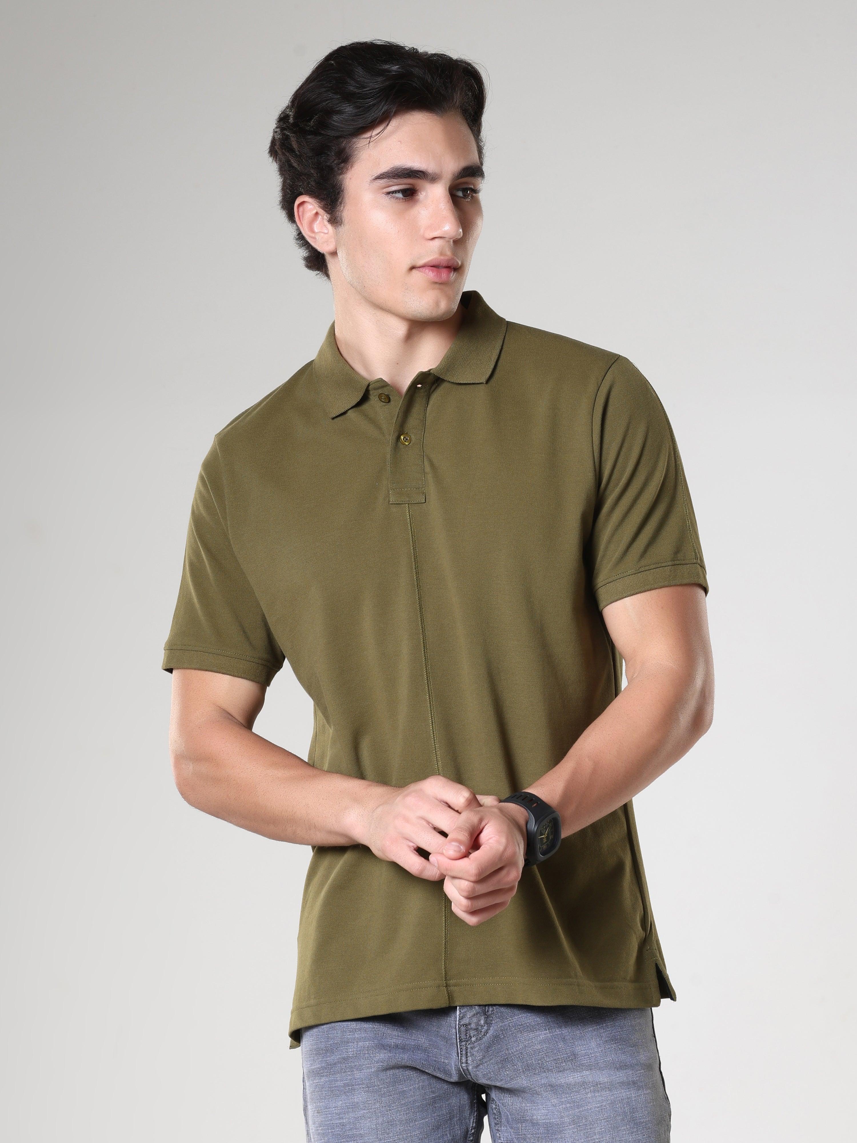 Plain Polo T-Shirt- made with cotton fabric. 
tshirts for men
cotton tshirts for men