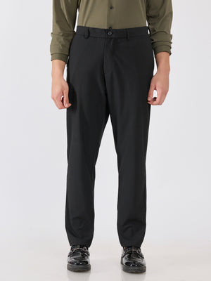Men's Slim Fit Formal Pant - black