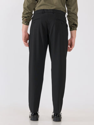 Men's Slim Fit Formal Pant - black
