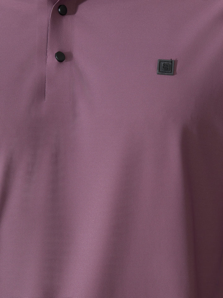 Men's Regular Fit Polo T-Shirt - grape