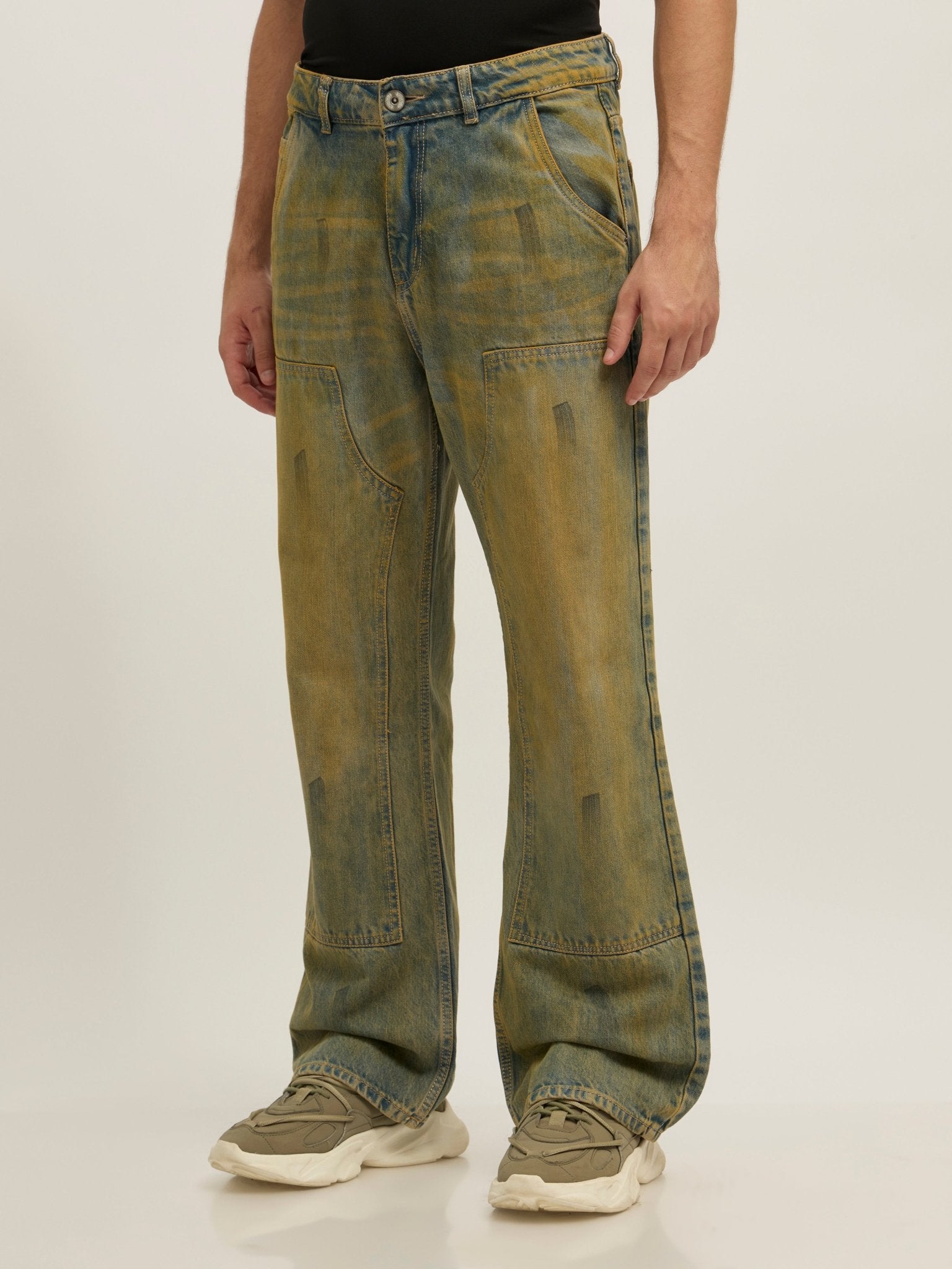 Pascal - Flared Fit Jeans - Blue Shade - Espanshe
