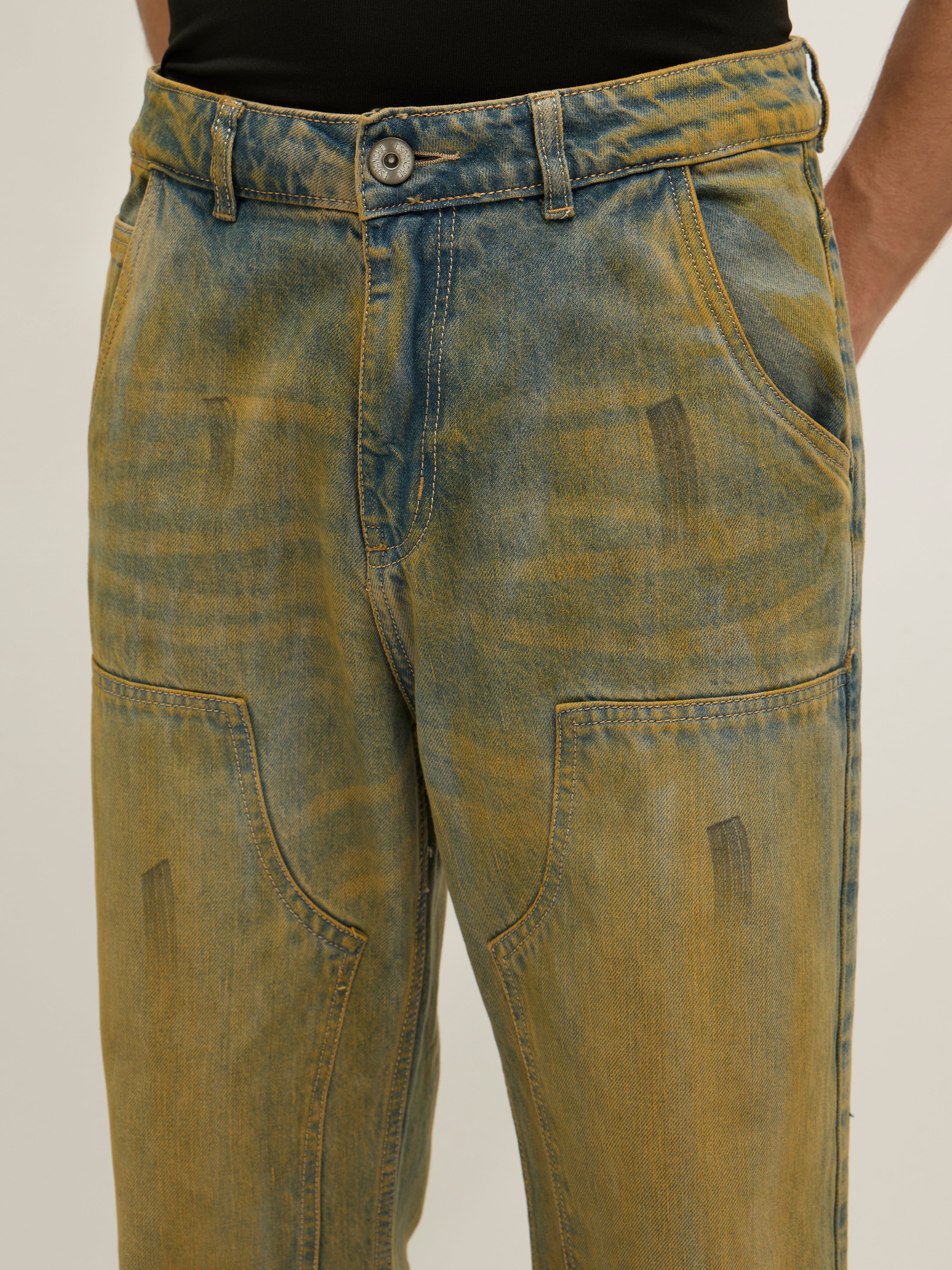 men's Pascal - Flared Fit Jeans in Blue Shade