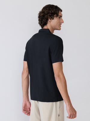 Men's Regular Fit Polo T-Shirt - Black