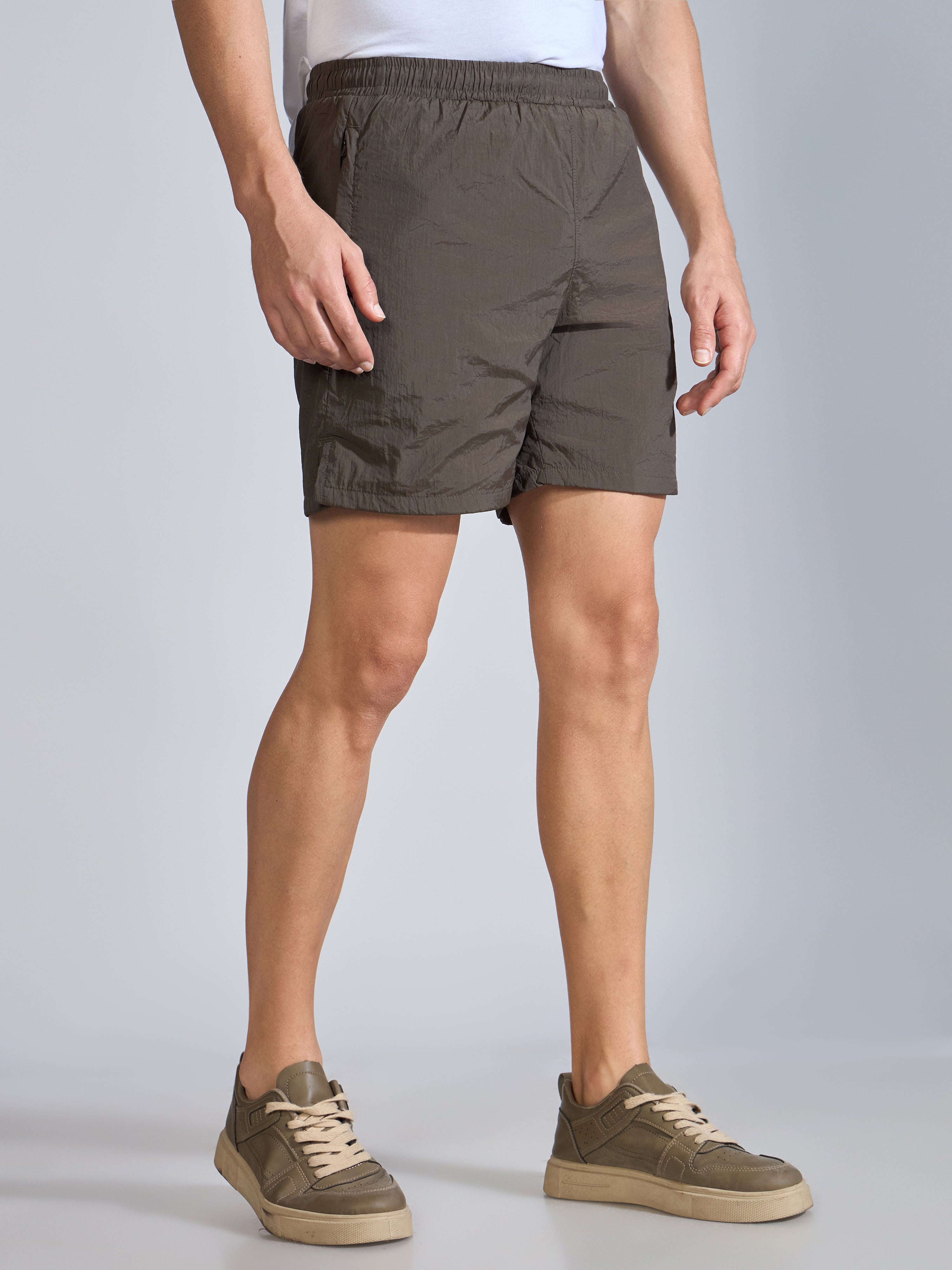 Zyphic - Sport Shorts - Light Olive