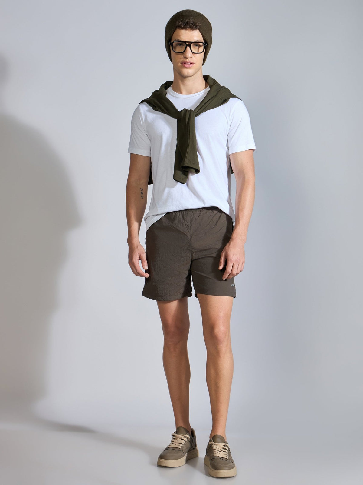 Zyphic - Sport Shorts - Light Olive - Espanshe