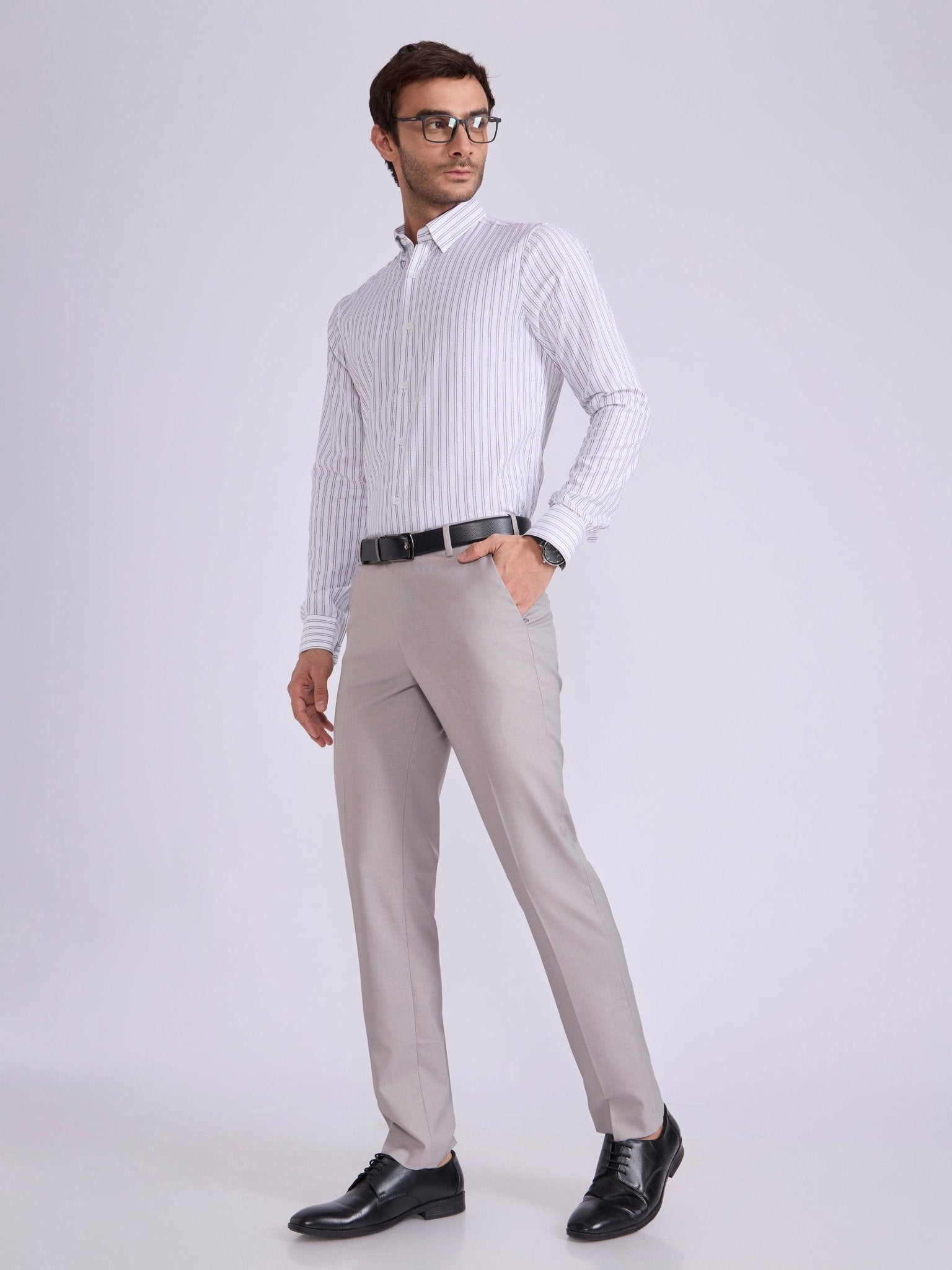 Maxim - Classic Formal Pant - Grey - Espanshe