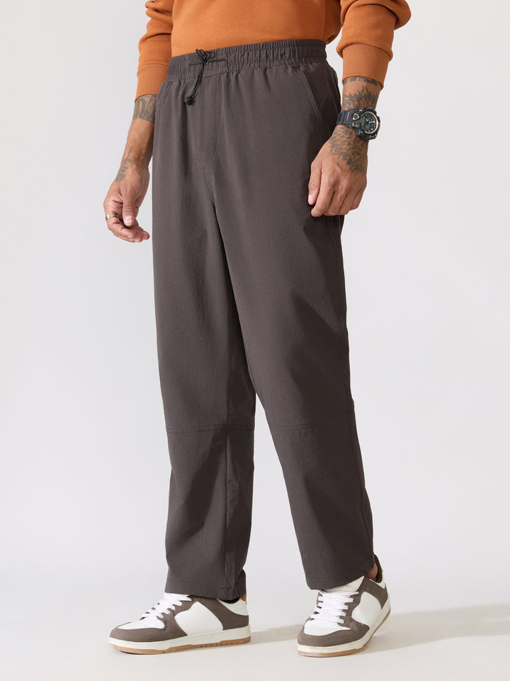 Men's dark gray Regular Track Pant 