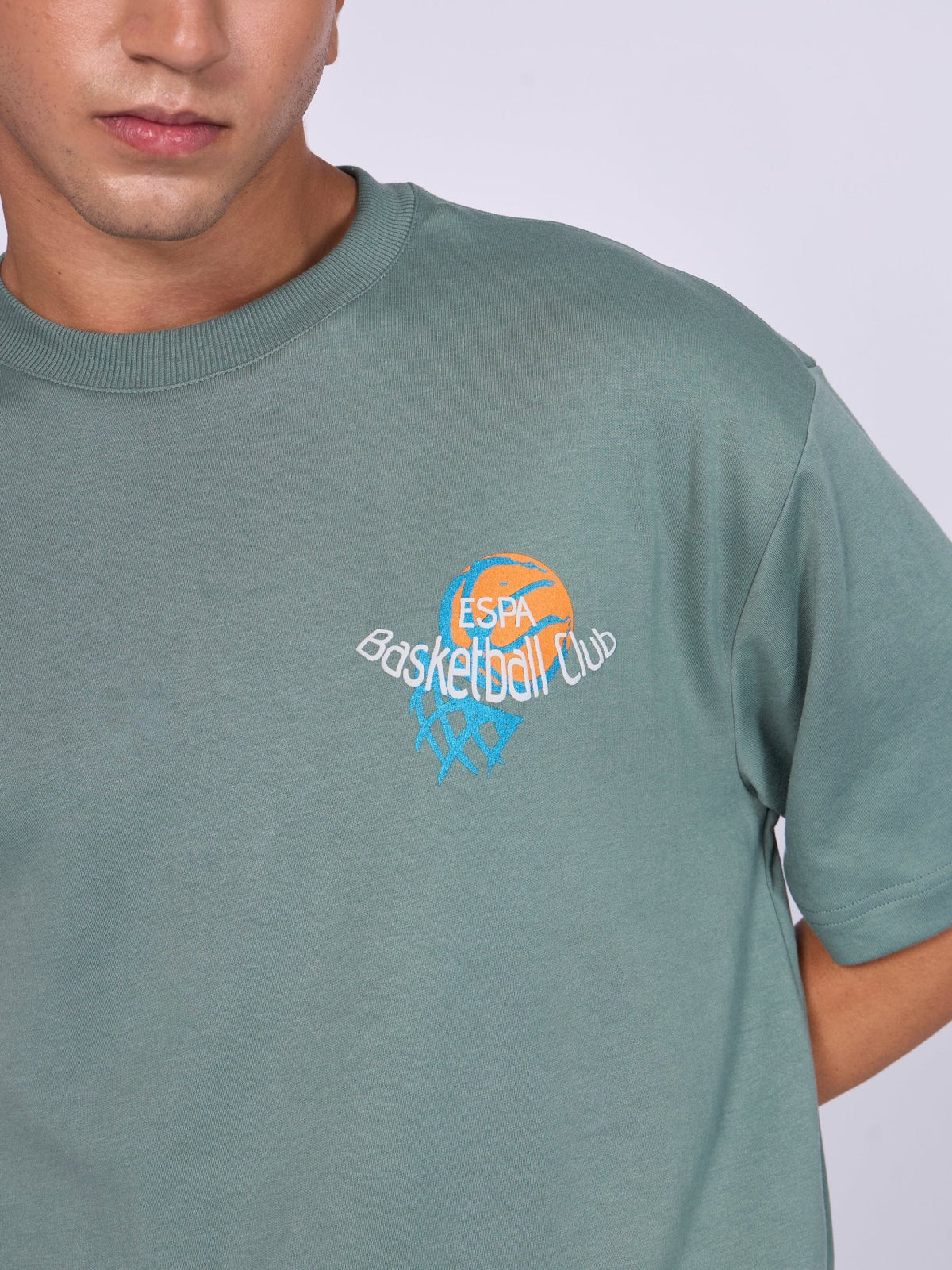 Moovin - ESPA Basketball Club Graphic T-Shirt - Green - Espanshe
