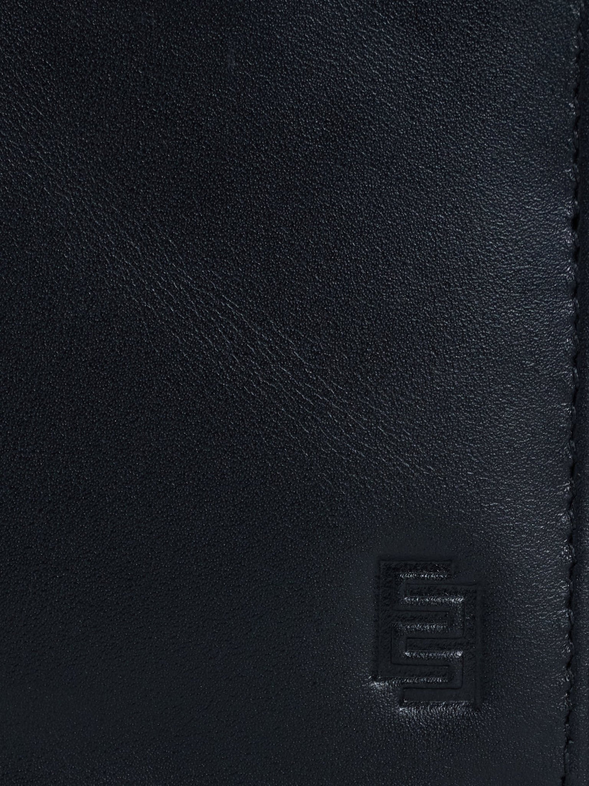 Arctic-3 - Bi-Fold Leather Wallet - Black - Espanshe