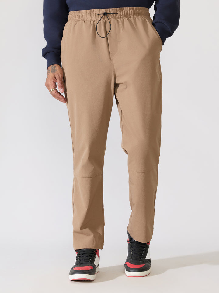 Men's brown Regular Track Pant 