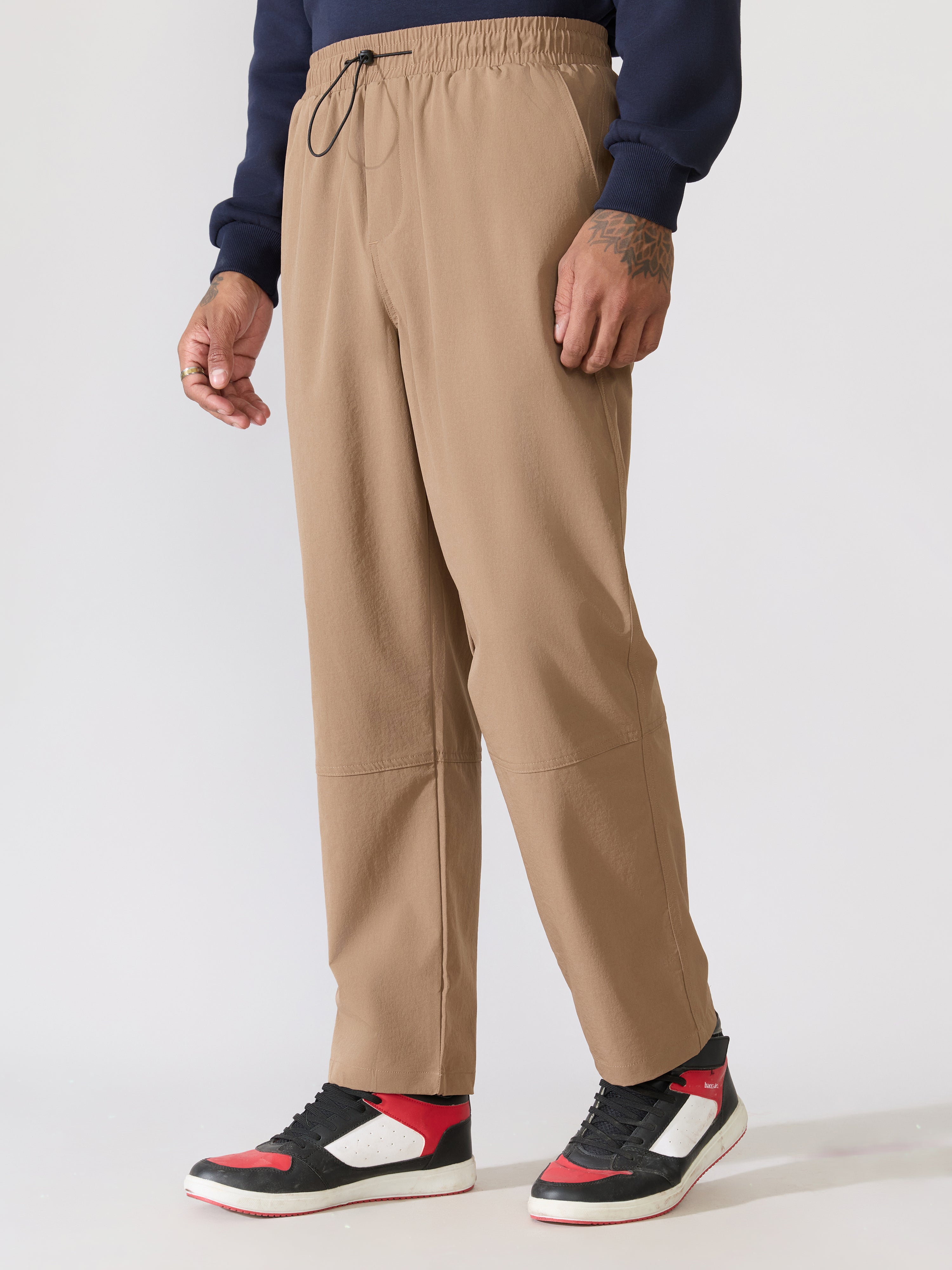 Men's brown Regular Track Pant 