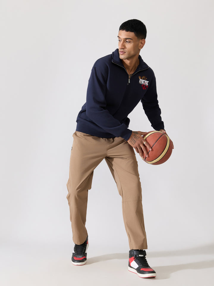 Men's brown Regular Track Pant 