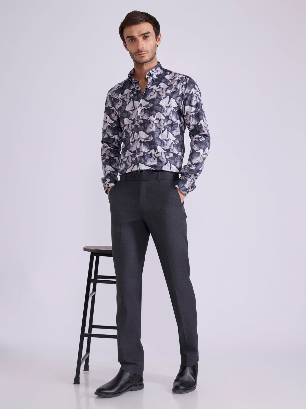 Maxim - Classic Formal Pant - Black - Espanshe