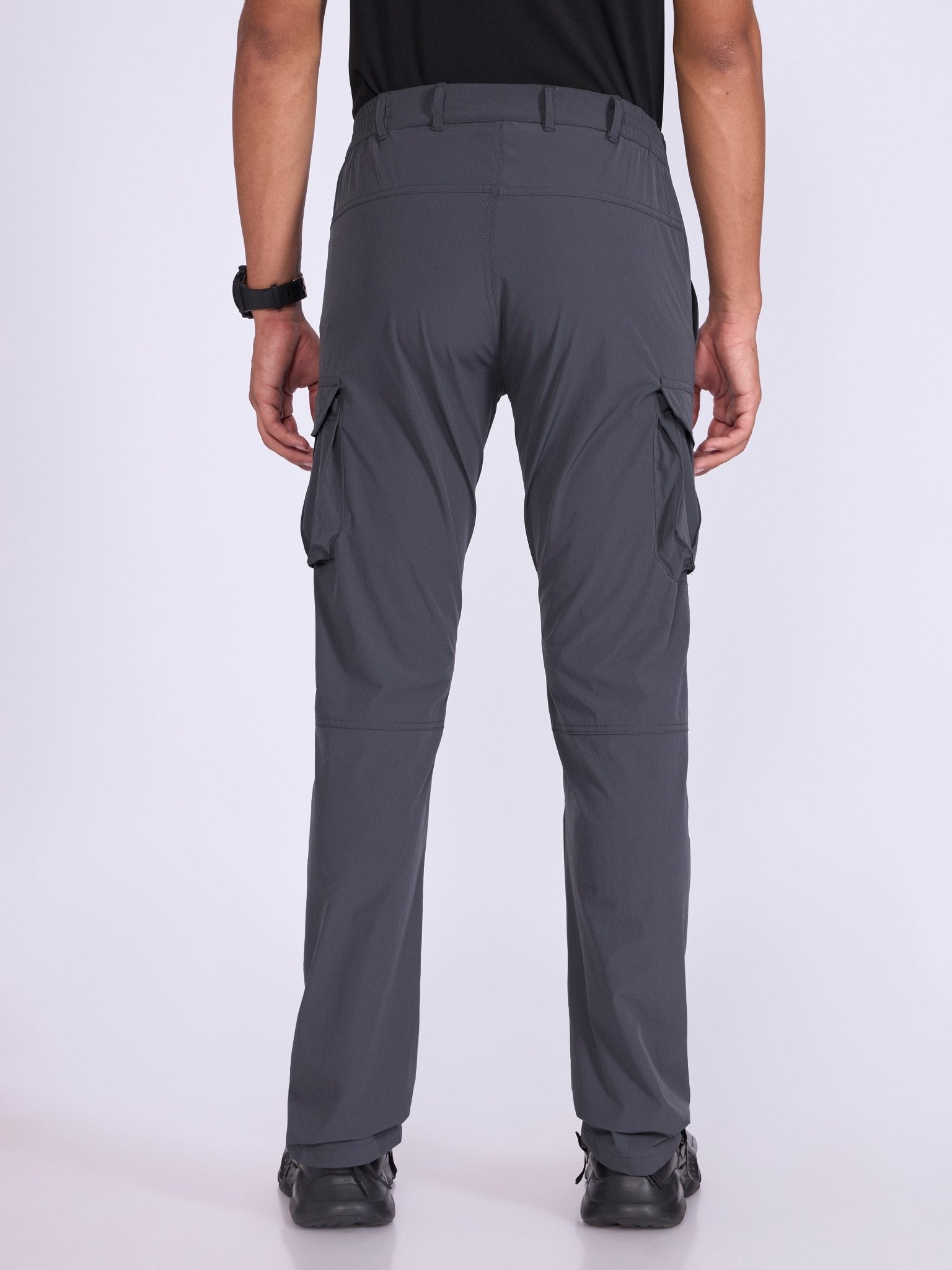 Jara - Cargo Pant - Dark Grey - Espanshe