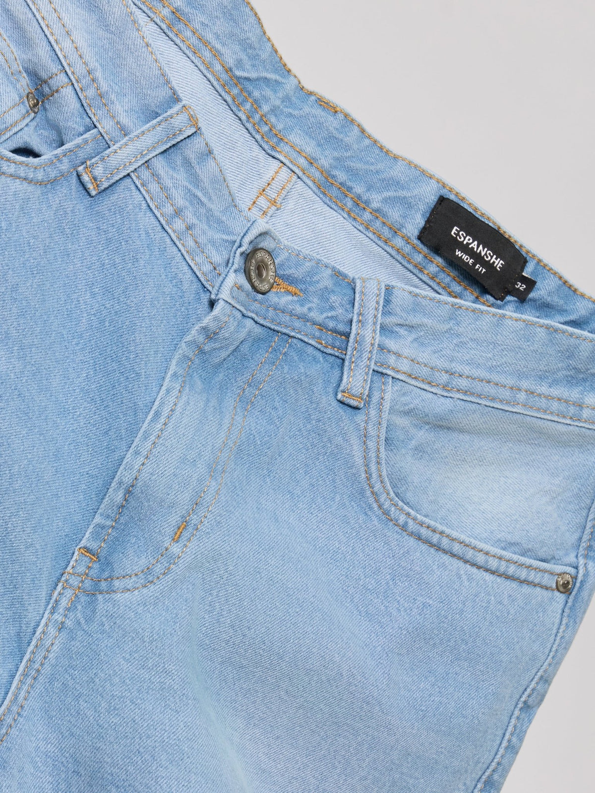 Modoin - Wide Jeans - Blue - Espanshe