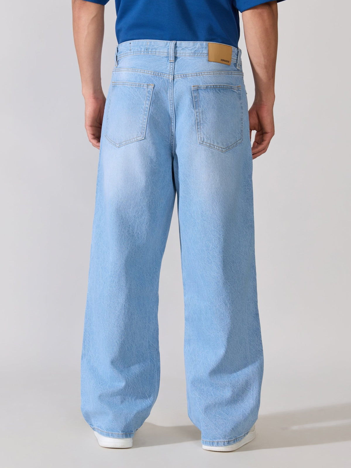 Modoin - Wide Jeans - Blue - Espanshe