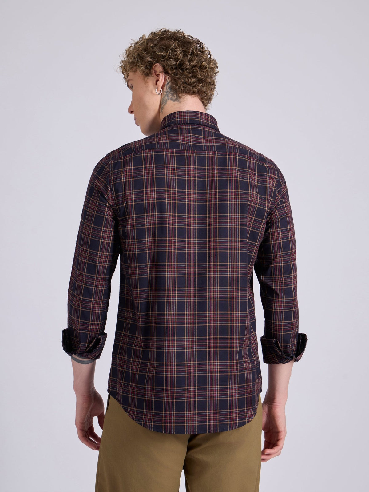 Quint - Check Shirt - Red - Espanshe