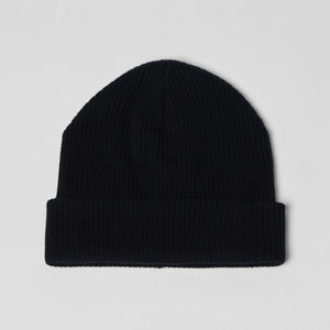 Men's Knitted Beanie in Black