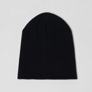 Men's Knitted Beanie in Black