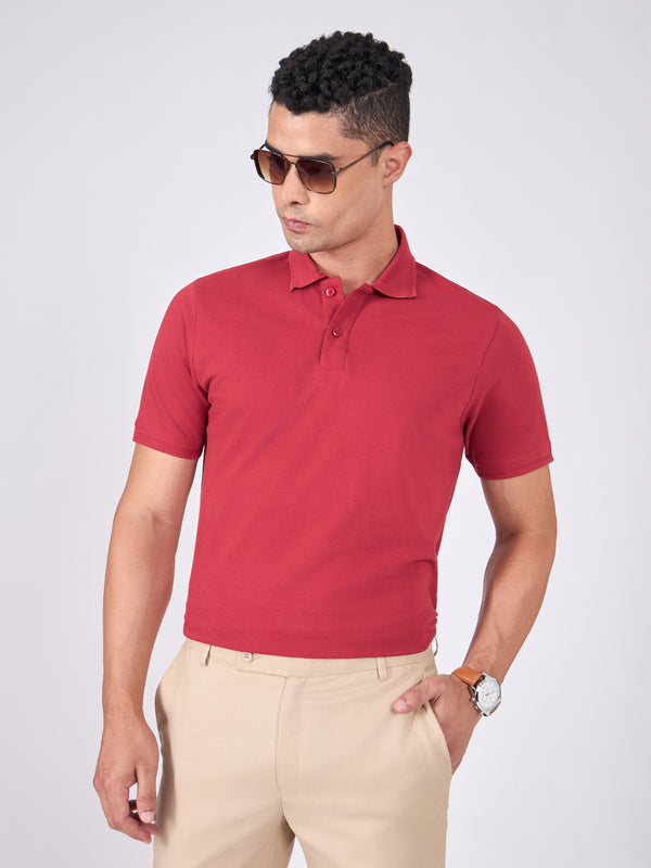 Norwell - Polo T-Shirt -  Robust Red