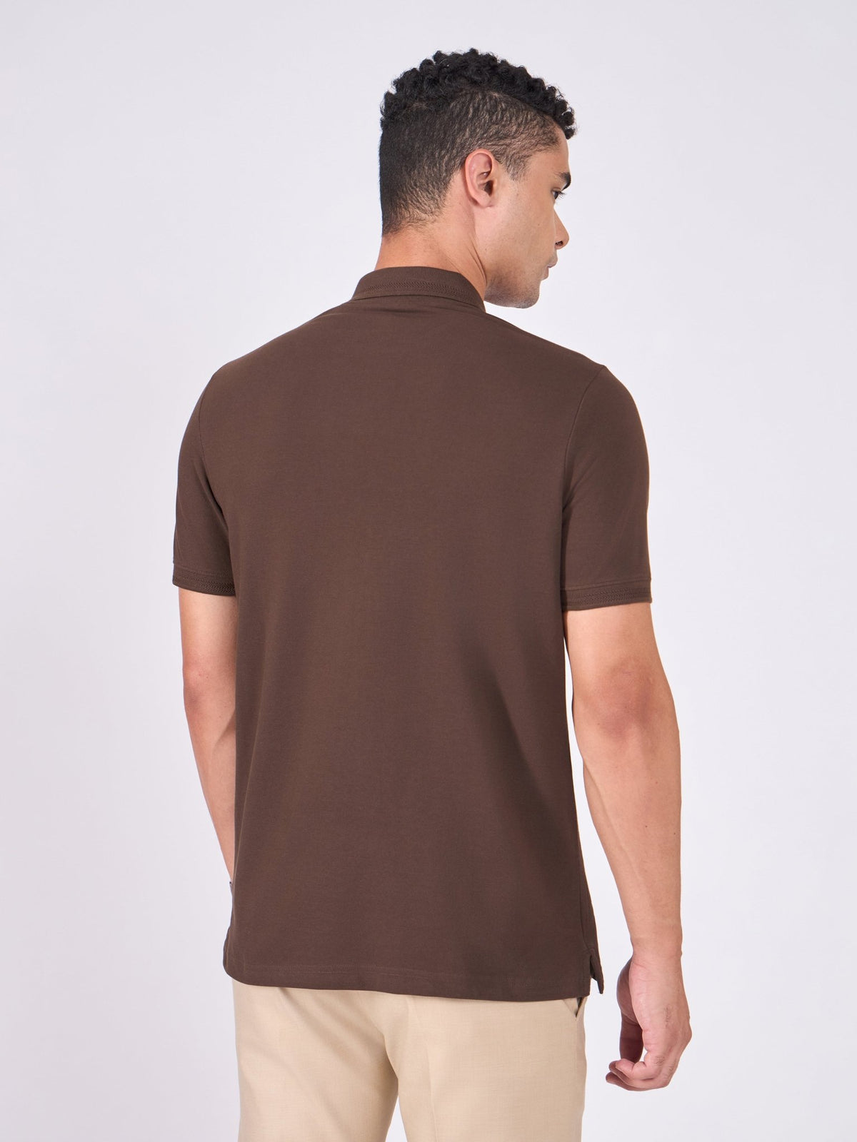 Norwell - Polo T-Shirt - Dark Coffee - Espanshe