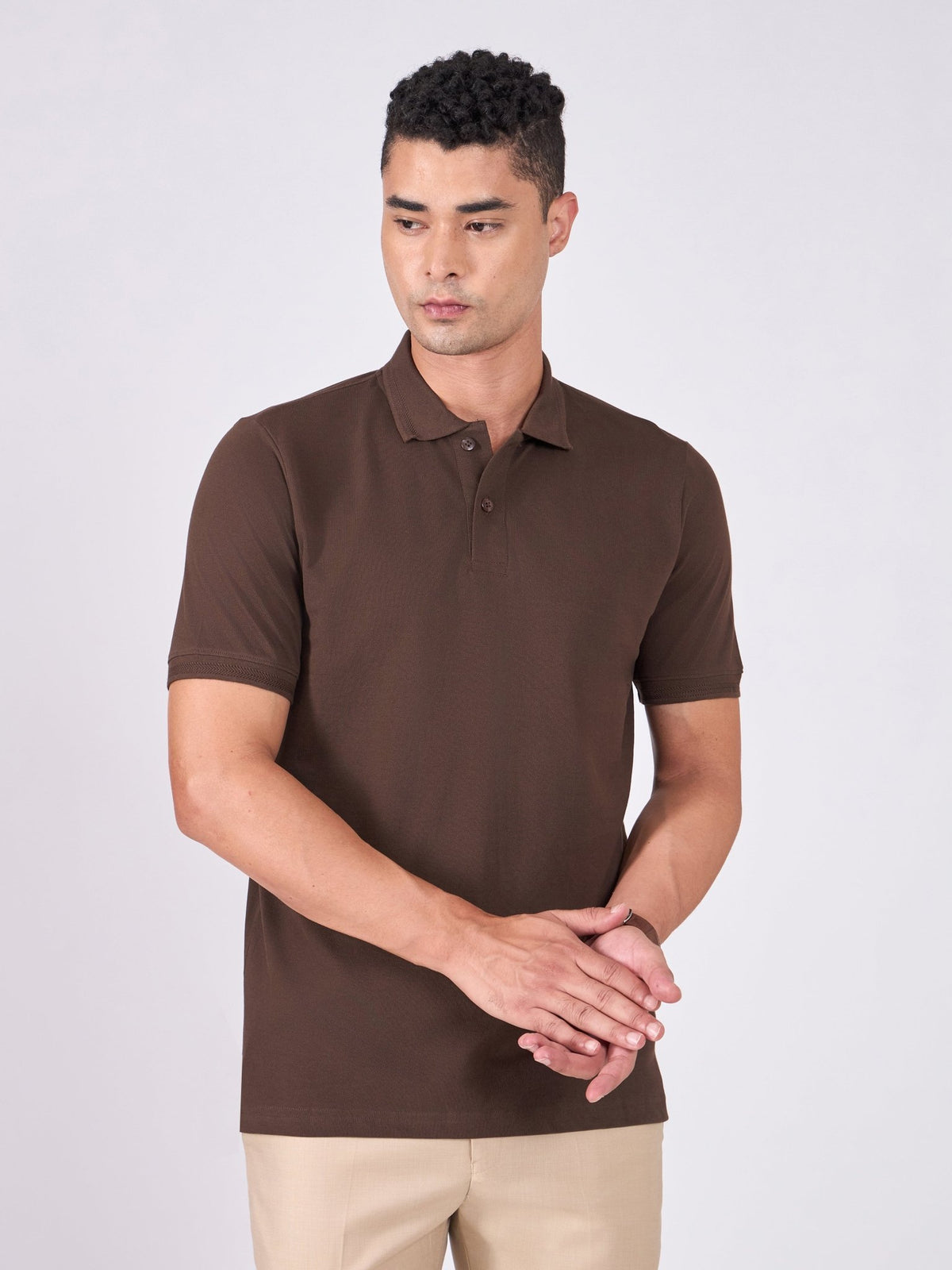 Norwell - Polo T-Shirt - Dark Coffee - Espanshe