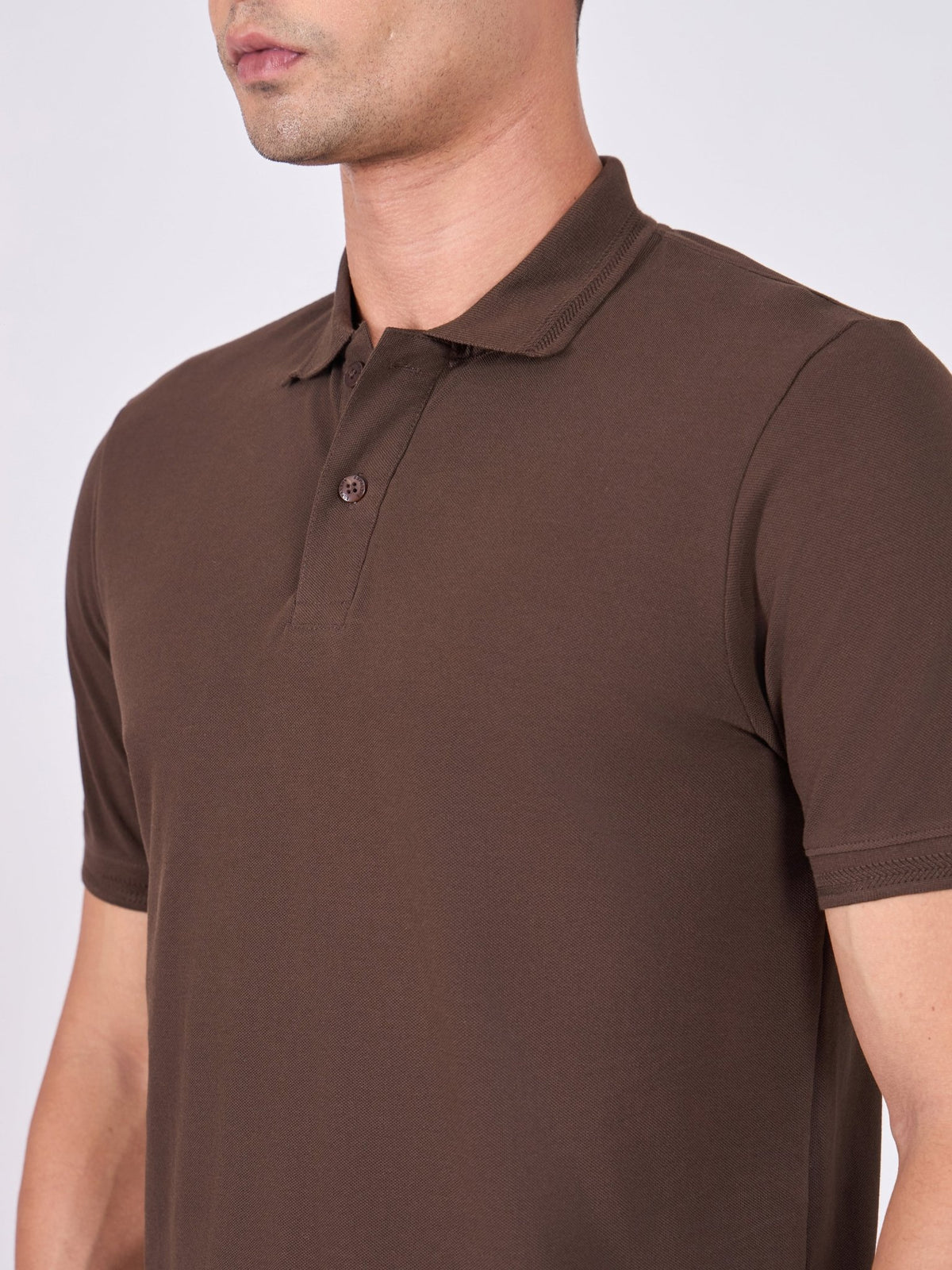 Norwell - Polo T-Shirt - Dark Coffee - Espanshe