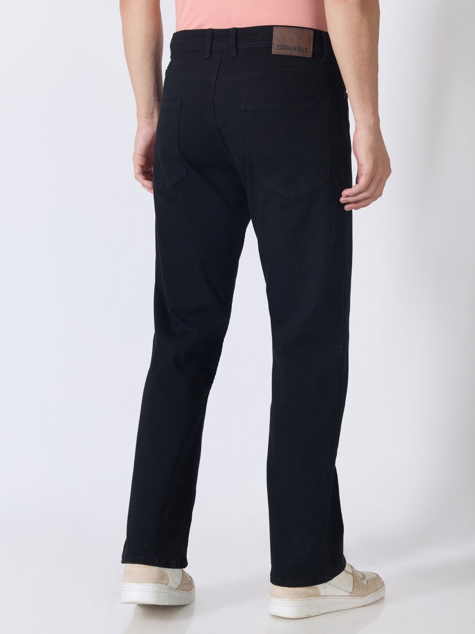 Acane - Straight Fit Jeans - Black - Espanshe