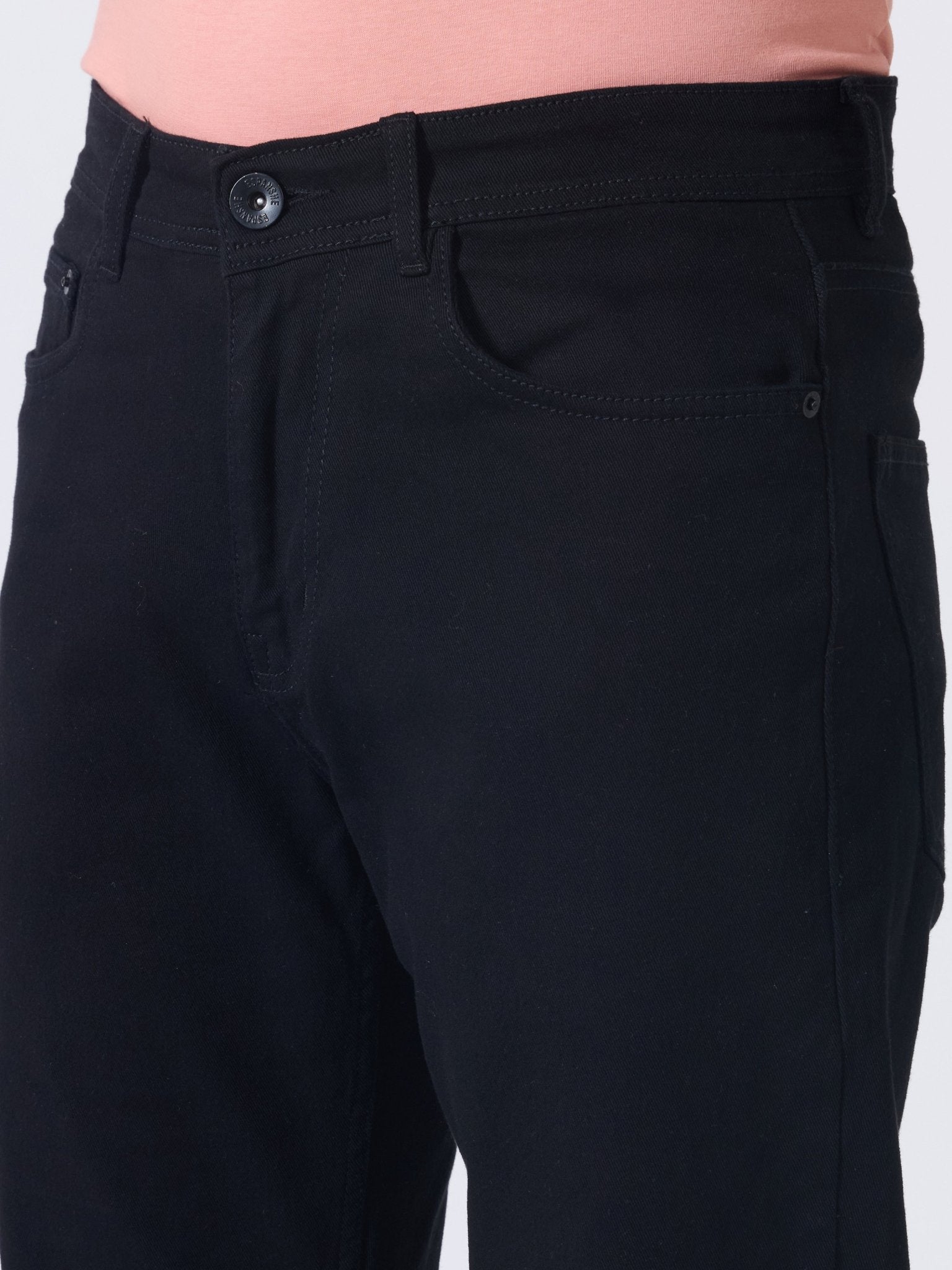Acane - Straight Fit Jeans - Black - Espanshe