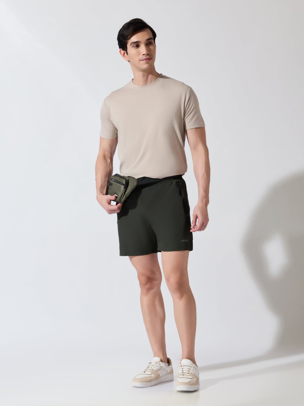 Core - Dark Green NS Sports Shorts - Espanshe